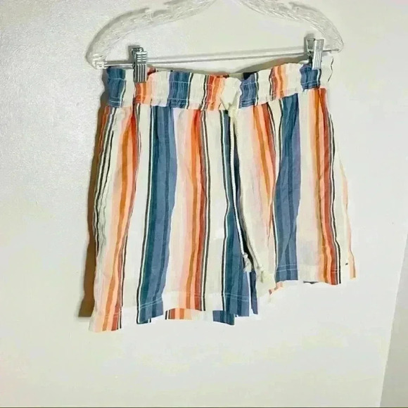 NWT XiRENA Cooper Shorts in Cove Elastic Drawstring Waist Cotton Stripes - Picture 6 of 6